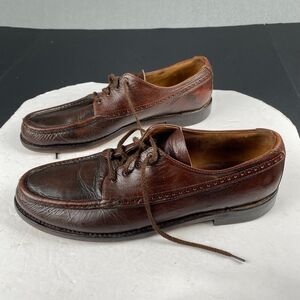 Vintage Russell Men's Moccasin Oxford Size 12A,Leather Shoes 6340